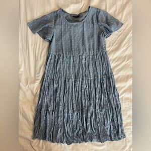 Mikarose Dusty Blue Dress